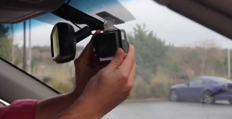 repositioning dash cam