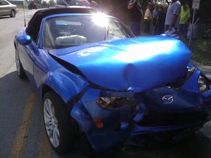 car smashed